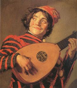 Frans Hals Jester with a Lute (mk05) Germany oil painting art